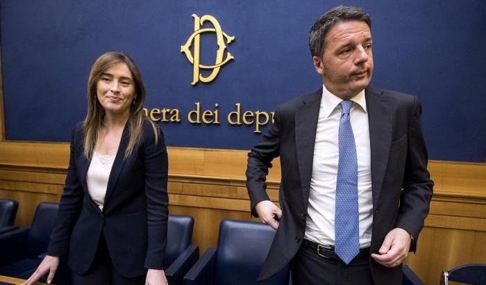 Matteo Renzi e Maria Elena Boschi