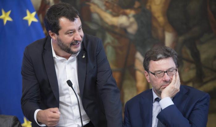 0005882F-giorgetti-e-salvini Giorgetti e Salvini