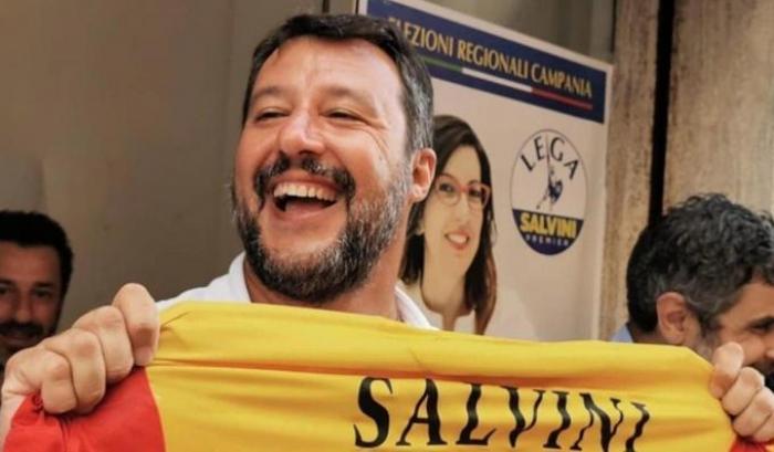 Salvini ha pagato la multa di Mastella per non aver indossato la mascherina a Benevento