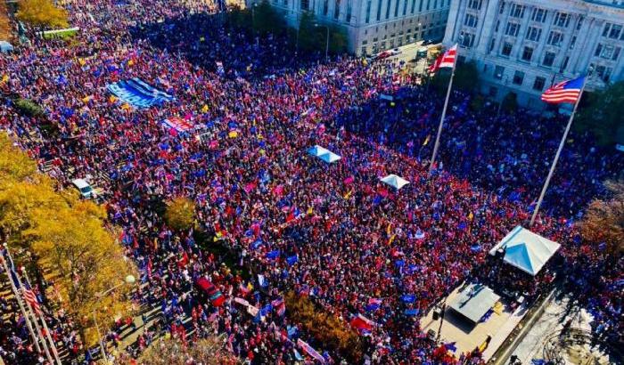 Manifestazione a Washington