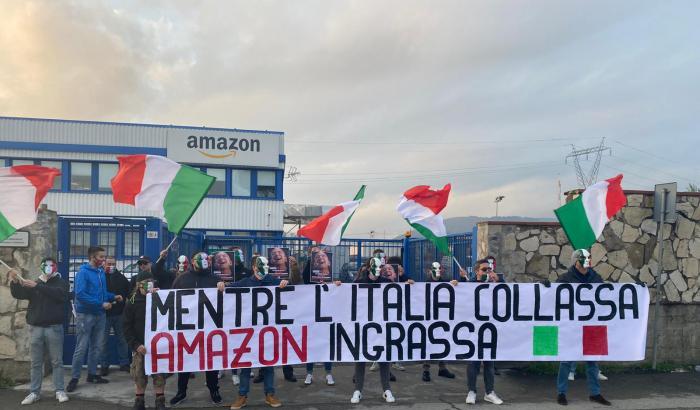 Protesta contro Amazon