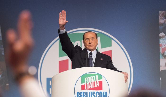 Berlusconi: "Senza di noi il centro-destra sarebbe senza prospettive come Marine Le Pen"