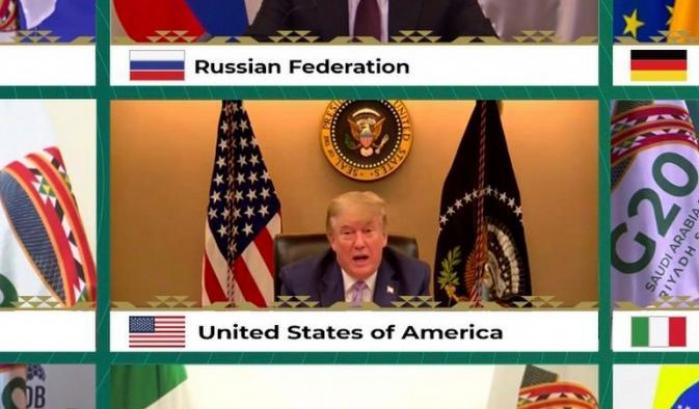 Trump durante il G20