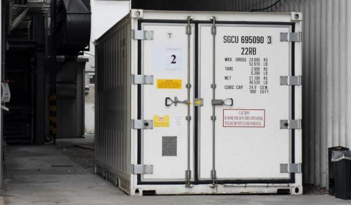 Troppi morti per Covid in obitorio, l'ospedale di Legnago si fornisce di un container-frigorifero