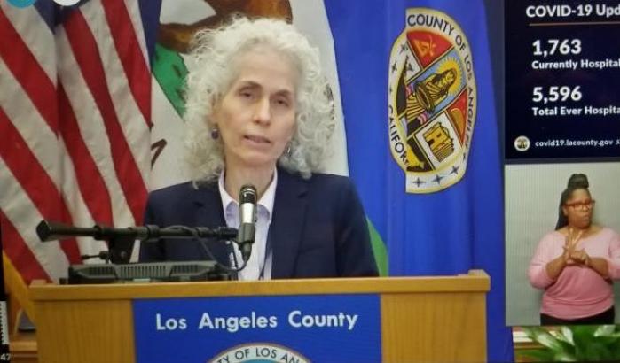Barbara Ferrer, direttrice sanitaria della contea di Los Angeles