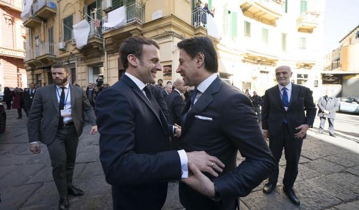 Macron e Conte