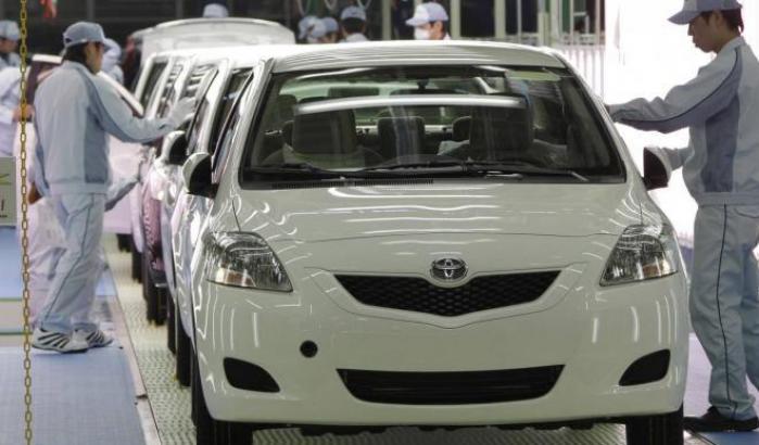 Toyota ferma la produzione