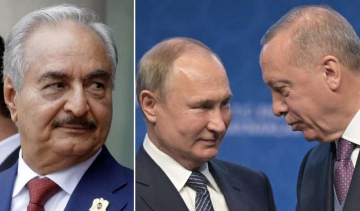 Haftar, Putin e Erdogan
