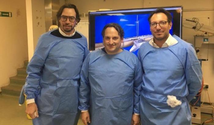 Lorenzo Garagnani (al centro)