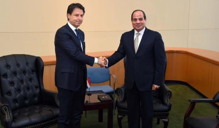 Conte e Al Sisi