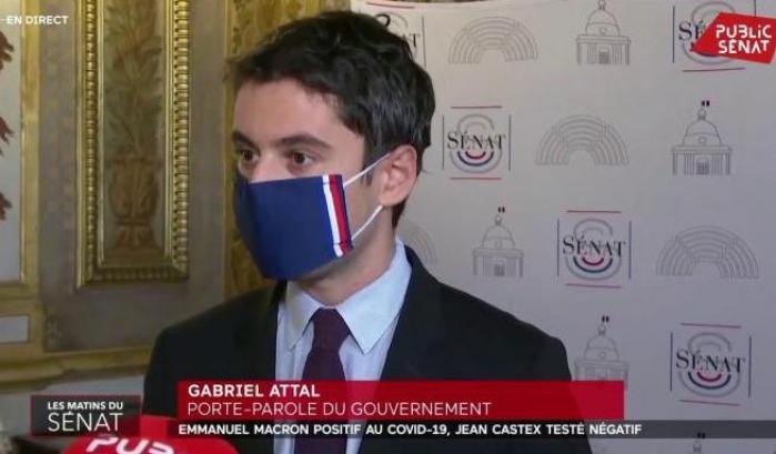 Il portavoce del Governo francese, Gabriel Attal