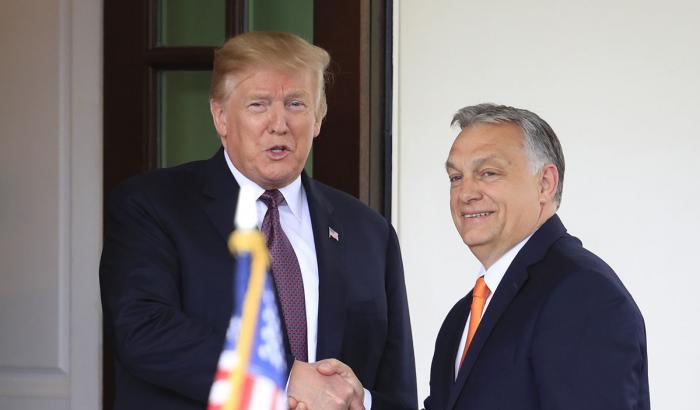 Orban si rifiuta di condannare Trump: 