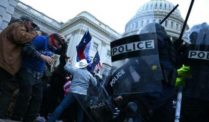 I trumpiani all'assalto di Capitol Hill