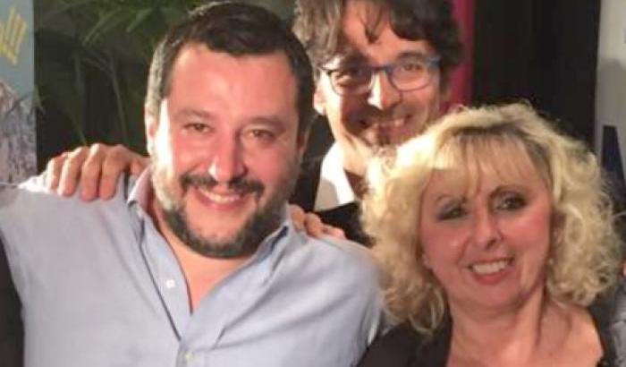 Salvini e Michela Rosetta