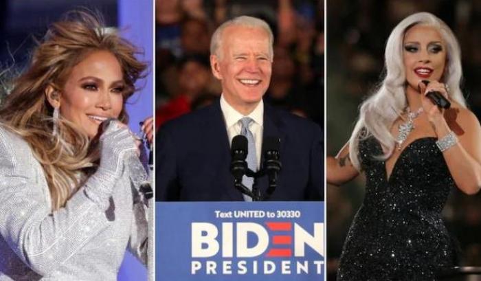 Biden, Jennifer Lopez, Lady Gaga