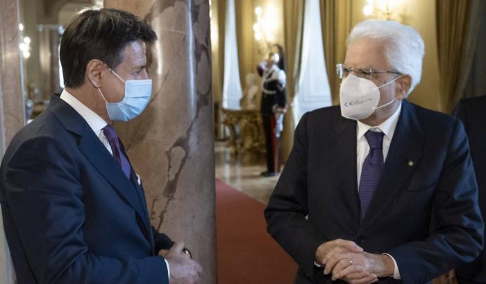 Conte incontra Mattarella