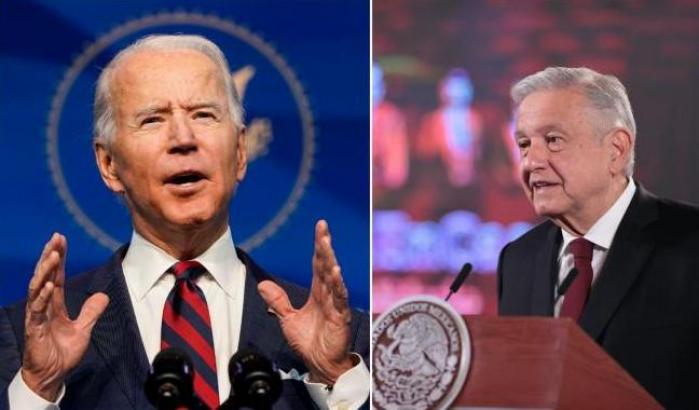 Biden e Lopez Obrador