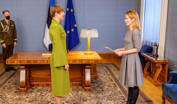 Kaja Kallas e Kersti Kaljulaid