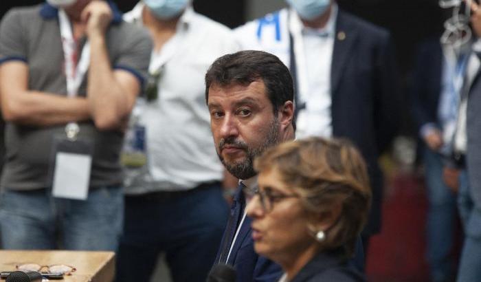 Salvini e Giulia Bongiorno