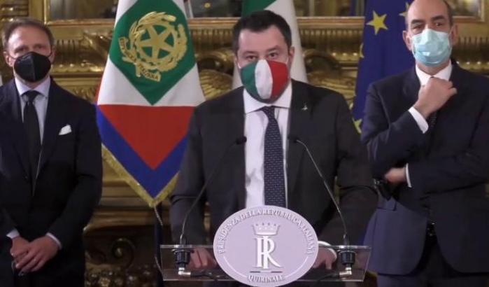 Salvini, risveglio polemico: “Basta con questa manfrina”. Ce l’aveva con Fontana?