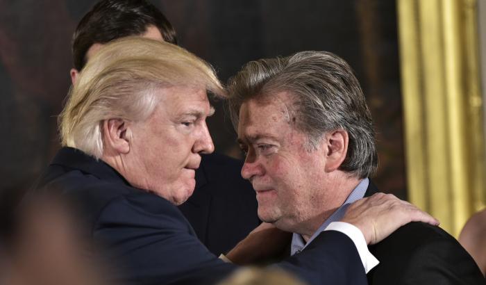 Trump e Bannon