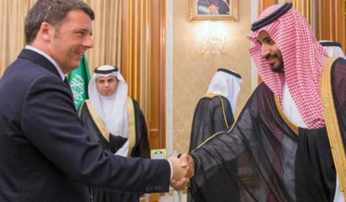 Renzi e il principe Salman