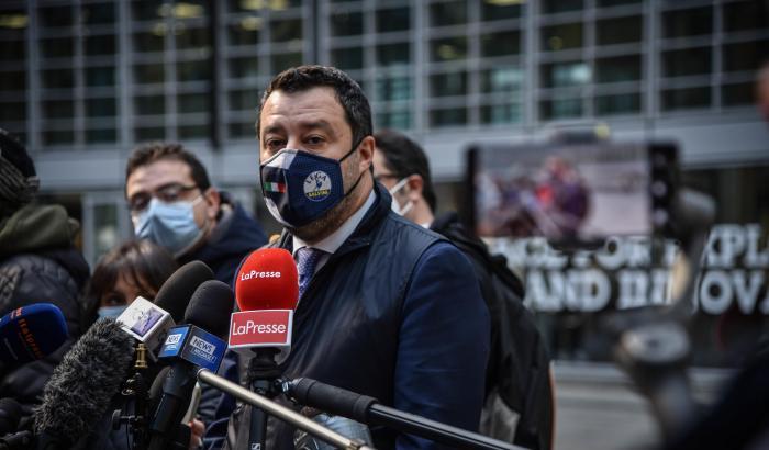 Salvini ci prova: "Abbiamo illustrato a Draghi il nostro progetto di pace fiscale"