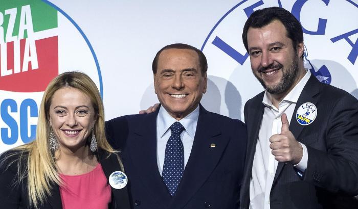 Il governo Draghi fa bene a destra: Meloni, Salvini e Berlusconi salgono nel gradimento