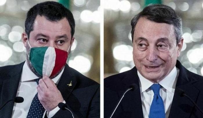 Prima gatta da pelare per Draghi: ministri leghisti furiosi per lo stop allo sci (se ne fregano delle varianti?)