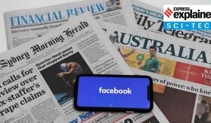 Blocco di Facebook in Australia