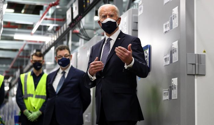 Biden in visita alla Pfizer in Michigan