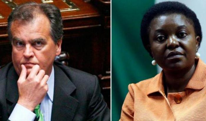 Cacciamo pure Gozzini, ma chi ha dato dell'orango alla Kyenge è ancora vice-presidente del Senato