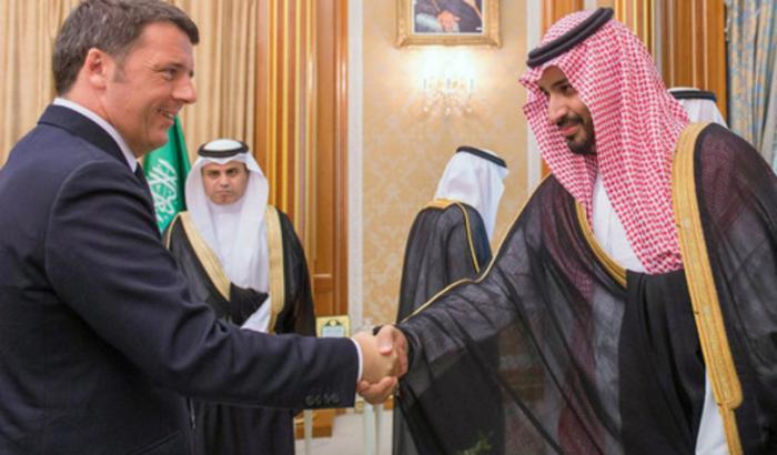 Renzi e Mohammed bin Salman