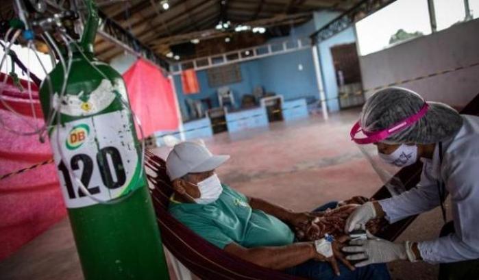 Il Covid dilaga in Brasile:70 mila contagiati e 1555 morti in un giorno