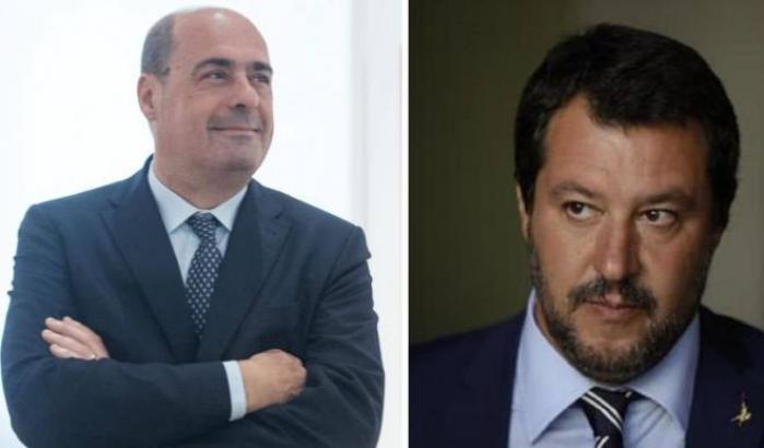 Zingaretti e Salvini