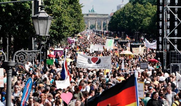 Manifestazioni anti lockdown in Germania