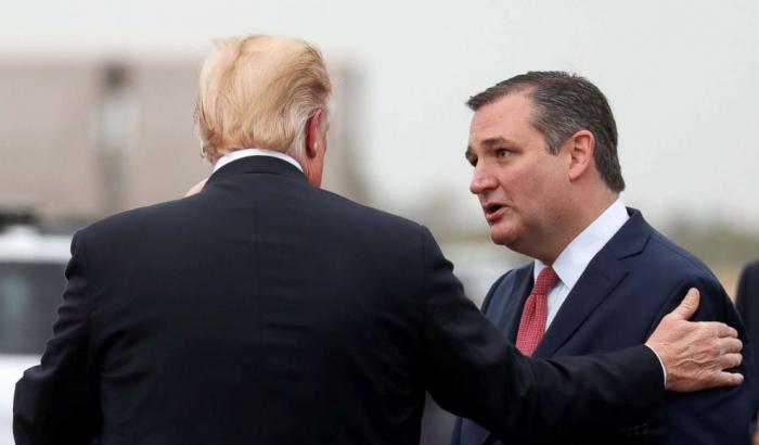 Trump indica come 'validi' candidati repubblicani l'ultraconservatore Cruz e il negazionista del Covid DeSantis