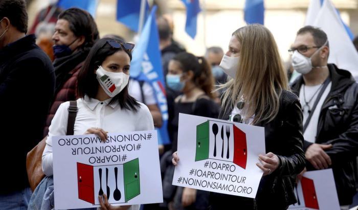 I ristoratori appoggiati da Salvini lanciano "Io Apro in tour" per un aprile senza restrizioni