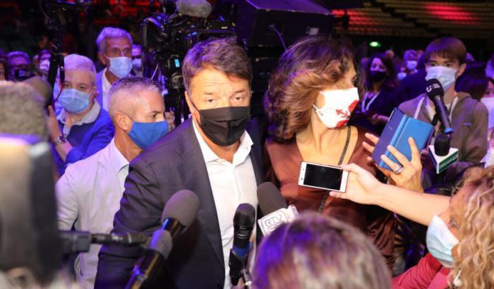 0005A8E7-renzi-e-la-moglie-agnese-landini Renzi e la moglie Agnese Landini