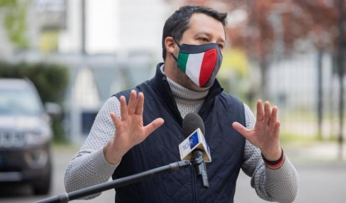 Salvini ossessionato dalla legge Zan: "Processa le idee"