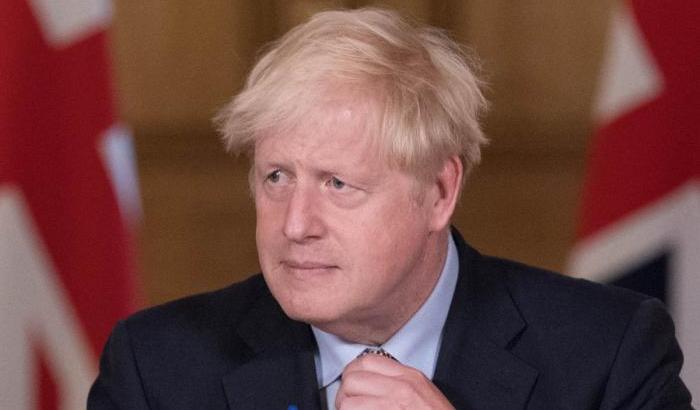 Il primo ministro britannico Boris Johnson, nelle ultime ore finito al centro delle critiche per un possibile coinvolgimento nella creazione della Superlega