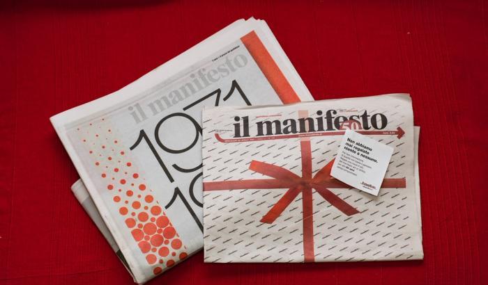 Numero de "Il Manifesto" del 28 aprile con l'inserto speciale "La Manifesta è qui"