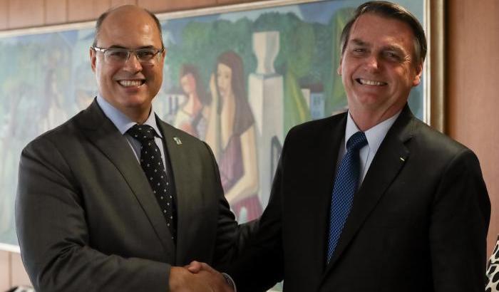 Wilson Witzel e Bolsonaro