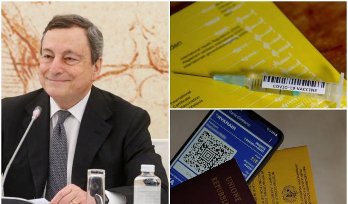 Draghi fa Draghi e rilancia il turismo: "Green pass per circolare liberamente in Italia da met&agrave; maggio"
