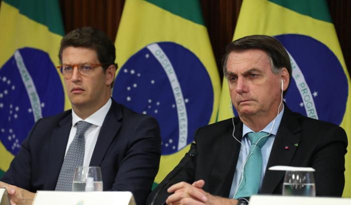 Salles e Bolsonaro
