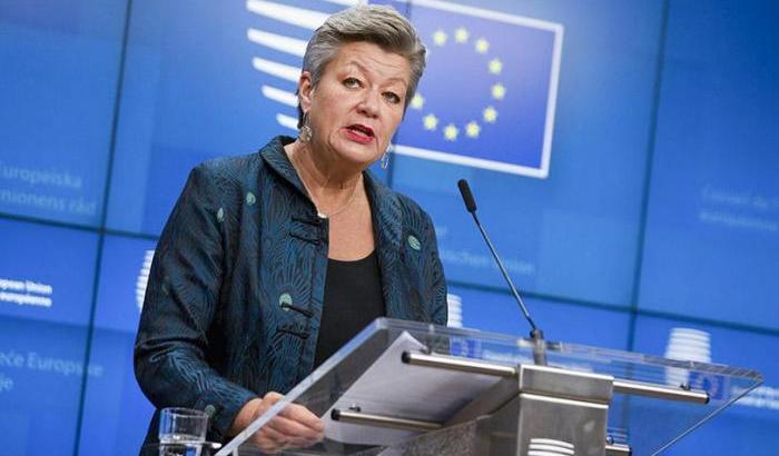 La commissaria europea alle Migrazioni e Affari Interni Ylva Johansson