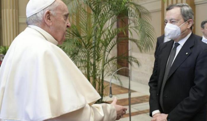 Draghi incontra il Papa