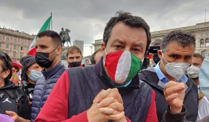 L’ex indipendentista Salvini fa concorrenza a Meloni e sdogana il termine ‘patriottico’