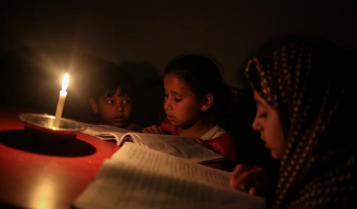 Gaza al buio