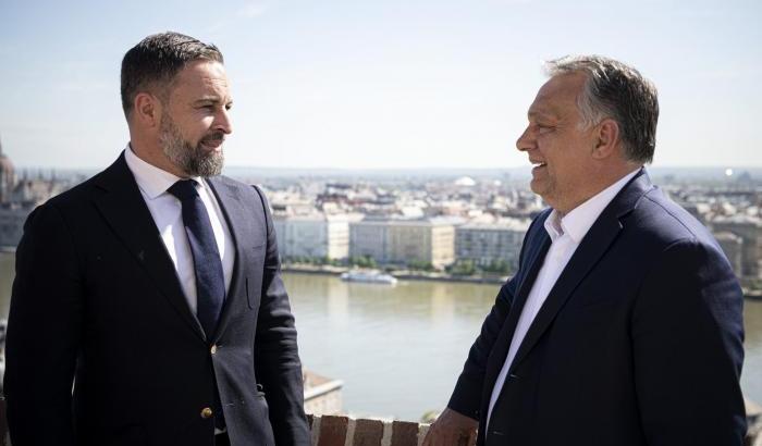 Orban e Abascal si incontrano a Budapest: sogno di un'Europa tradizionalista di destra